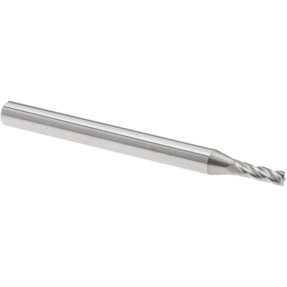 Accupro 12276847 Square End Mill 0.07" Dia, 0.21" LOC, 4 Flutes, Solid Carbide