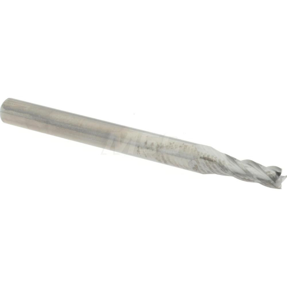 Accupro 12276872 Square End Mill 0.095" Dia, 0.285" LOC, 4 Flutes, Solid Carbide