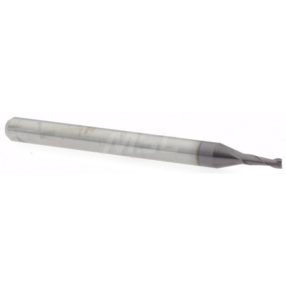 Accupro 14796918 Square End Mill 0.05" Dia, 0.15" LOC, 2 Flutes, Solid Carbide