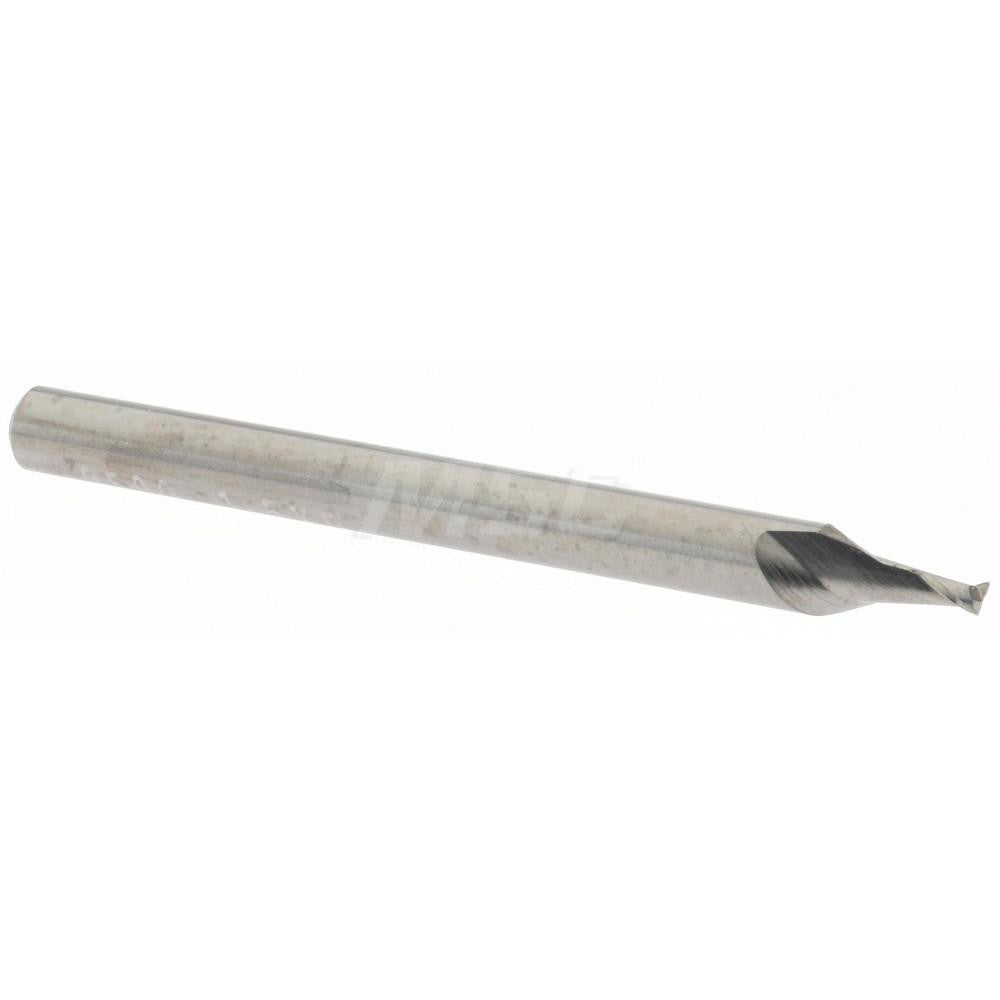 Accupro 12464452 Square End Mill 0.05" Dia, 0.075" LOC, 2 Flutes, Solid Carbide