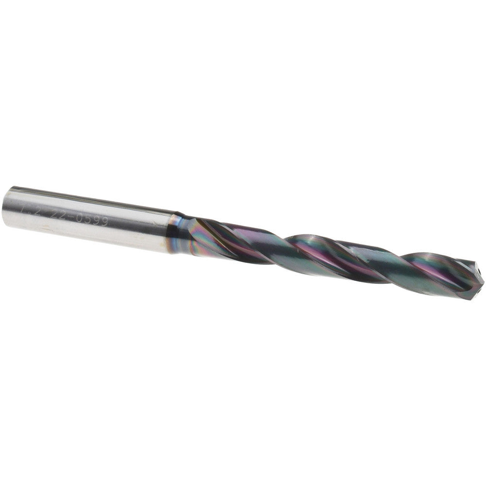 OSG HP255-2835 Jobber Drill 7.20 mm Dia, 140 deg Point, Solid Carbide