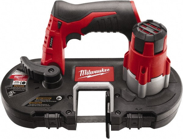 Milwaukee Tool 2429-20 Cordless Portable Bandsaw 12V, 27-1/2" Blade, 280 SFPM, Round 1-5/8", Rectangle 1-5/8 x 1-5/8"
