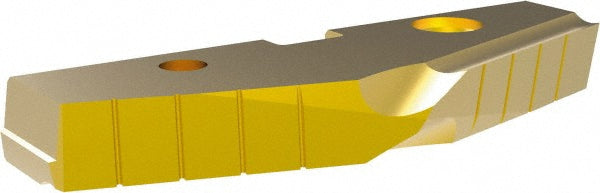 Allied Machine and Engineering 137T-0400 Spade Drill Insert 4" Dia, Seat Size 7, High Speed Steel, 144 deg Point