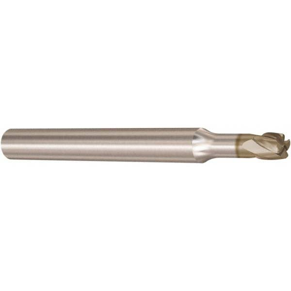 Seco 02970110 Corner Radius End Mill 4 mm Dia, 4 mm LOC, 0.3 mm Radius, 4 Flutes, Solid Carbide