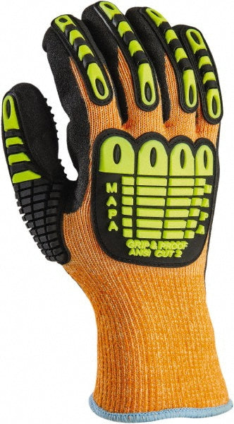 MAPA Professional 530019 Cut-Resistant Gloves Size Large, ANSI Cut A1, ANSI Puncture 1, Uncoated, Series Jersette 300