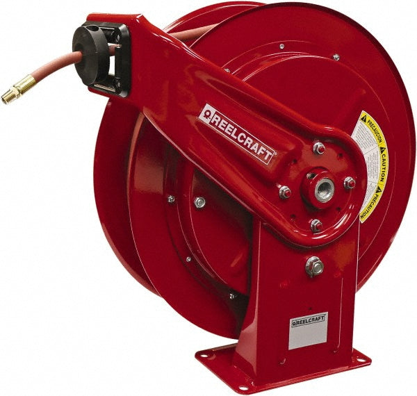 Reelcraft HD76075 OLP Hose Reel with Hose 3/8" ID Hose x 75', Spring Retractable