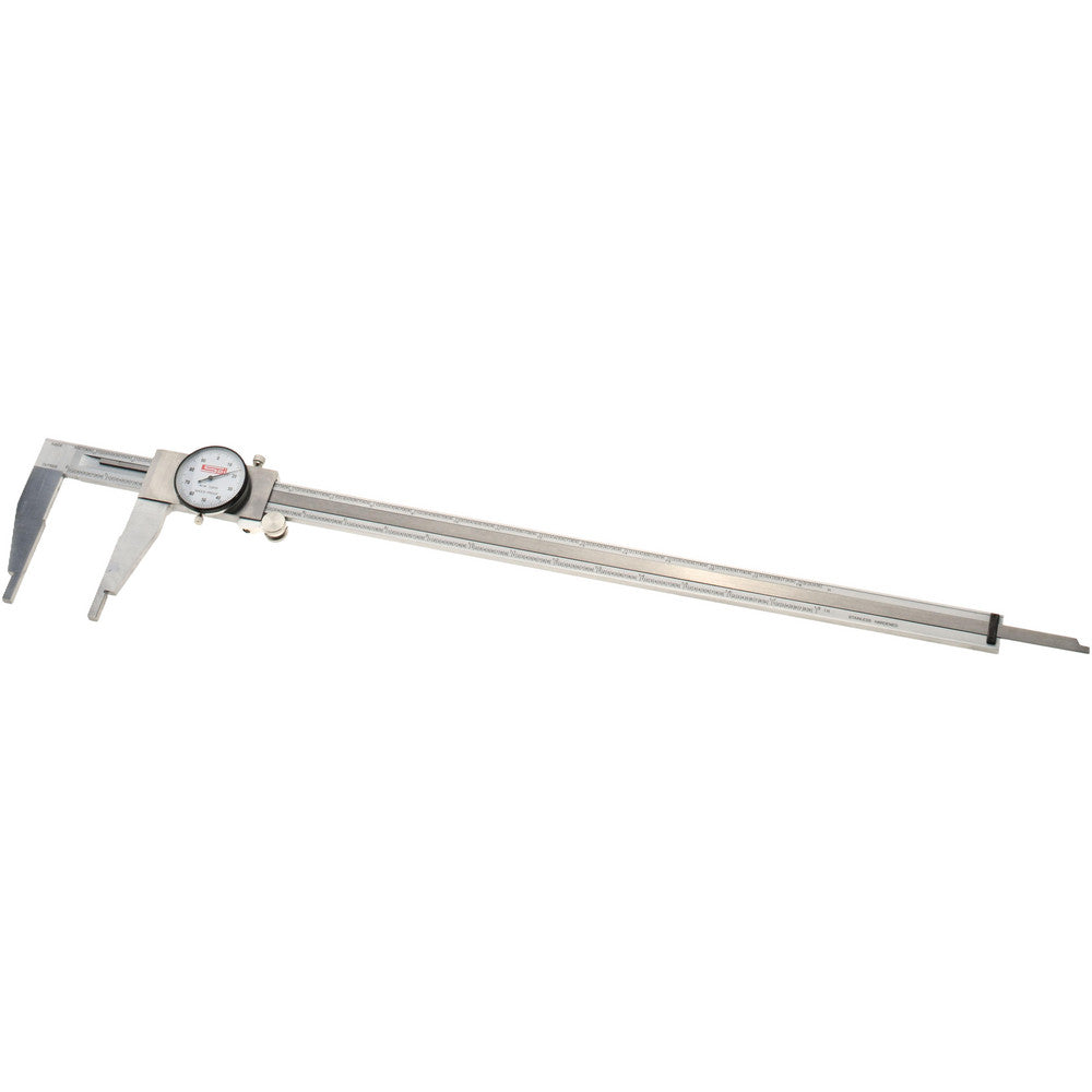 SPI CMS160725025 Dial Caliper 18'' Range, 0.001'' Graduation, 0.1'' per Revolution