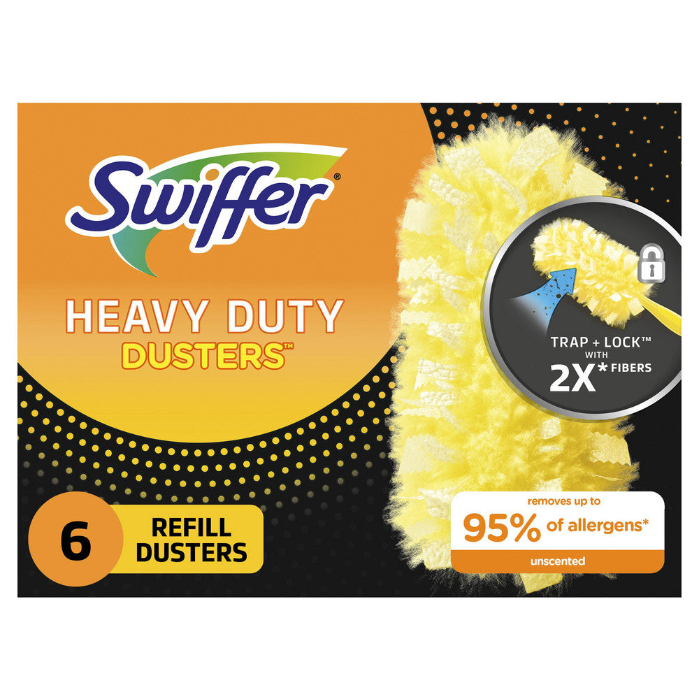 Swiffer PGC21620CT Swiffer Dusters 360 Heavy Duty Multi-Surface Refills, 6 Count
