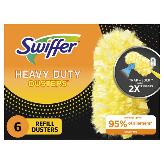 Swiffer PGC21620BX Swiffer Dusters 360 Heavy Duty Multi-Surface Refills, 6 Pack