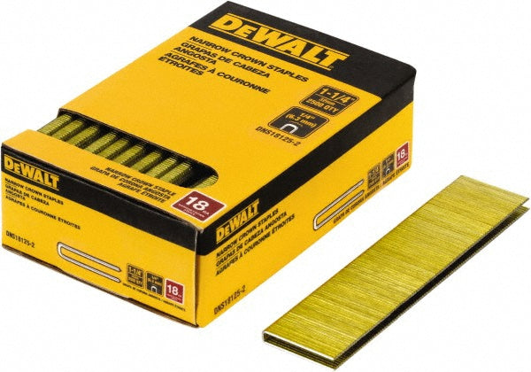 DeWALT DNS18125-2 Construction Staple 1-1/4" Leg Length