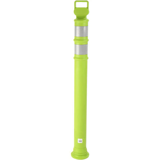 PRO-SAFE 7342-LD-LG-3-HIP-WW 47.6" High, 6" Wide Reflective Delineator Post-Polyethylene, 1.7 lb, Lime