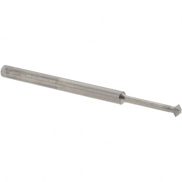 Accupro 37689163 Double Angle Milling Cutter 90 &deg, 1/8" Cut Dia, 0.062" Cut Width, 1/8" Shank Dia, Solid Carbide