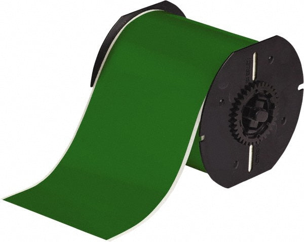 Brady 142007 Vinyl Tape 4" x 100', Green