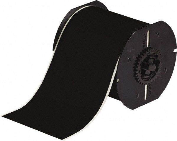 Brady 141987 Vinyl Tape 4" x 100', Black