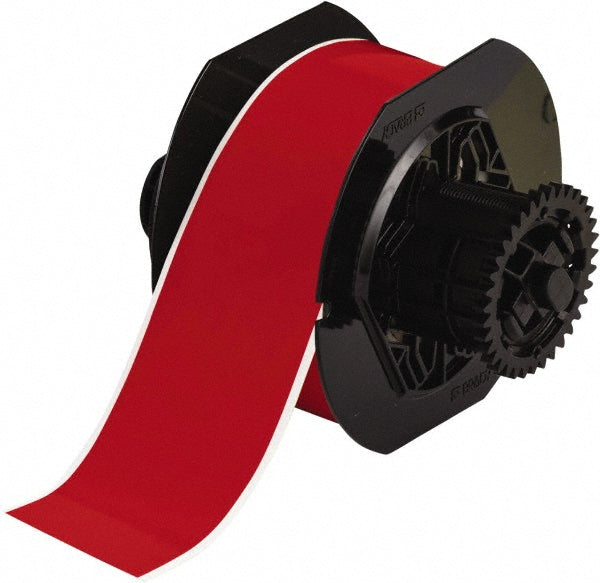 Brady 142024 Vinyl Tape 2-1/4" x 100', Red