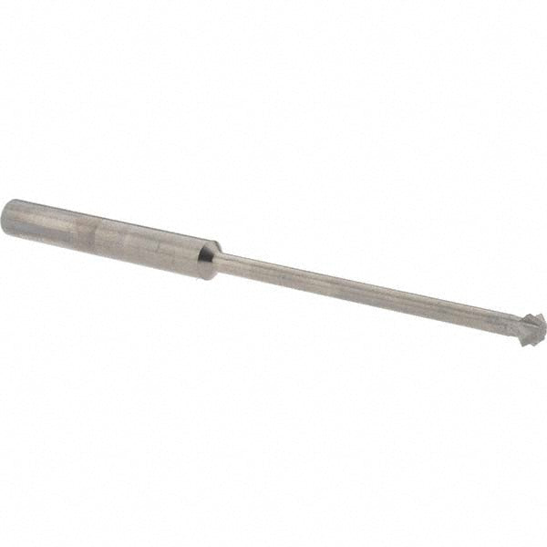 Accupro 37716792 Double Angle Milling Cutter 90 &deg, 1/4" Cut Dia, 1/8" Cut Width, 1/4" Shank Dia, Solid Carbide