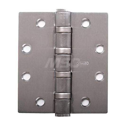 Best 711040116 Commercial Hinges Type Full Mortise Hinge Material Stainless Steel Compatible Door Type Wood Metal Number of Knuckles 5.000 Range Of Motion 360 Door Leaf Height 4.5 in Door Leaf Width 2 in Frame Leaf Height 4.5 in Frame Leaf Width 2 in