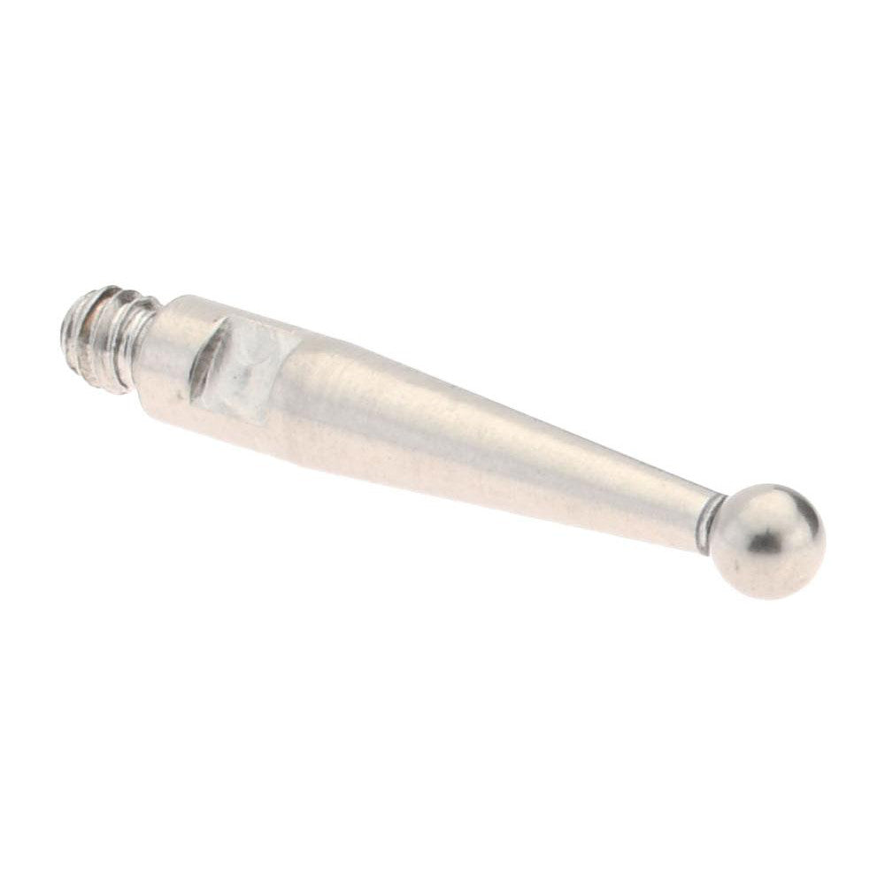 SPI 21-989-9 Test Indicator Ball Contact Point 0.078" Ball Dia, 0.54" Contact Point Length, Stainless Steel