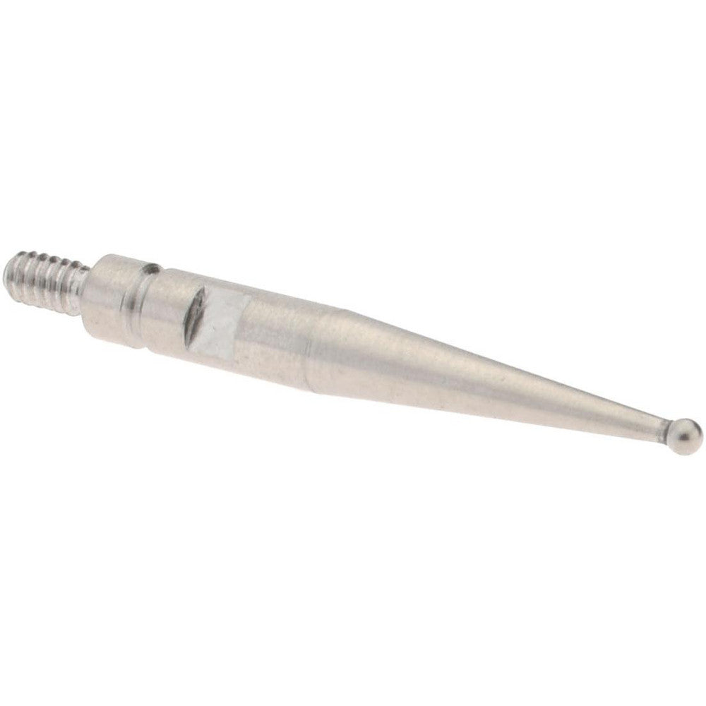 SPI 21-985-7 Test Indicator Ball Contact Point 0.039" Ball Dia, 0.73" Contact Point Length, Stainless Steel