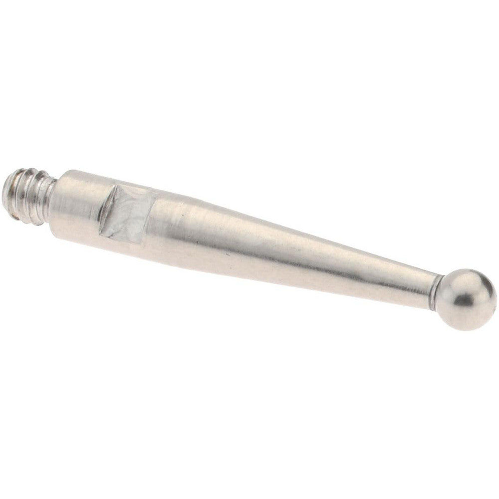 SPI 21-992-3 Test Indicator Ball Contact Point 0.078" Ball Dia, 0.61" Contact Point Length, Stainless Steel