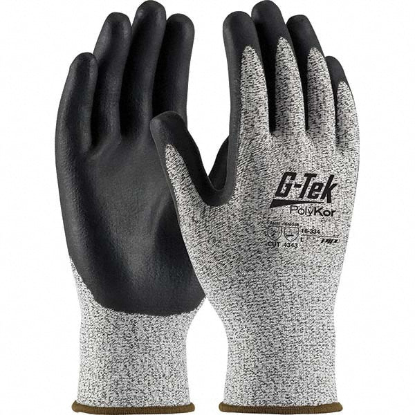 PIP 16-334/S Cut, Puncture & Abrasion-Resistant Gloves G-Tek® 16-334, Size Small, ANSI Cut A2, ANSI Puncture 3, Nitrile, PolyKor