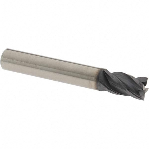 OSG VG441-3752 Square End Mill 3/8'' Dia, 1/2'' LOC, 3/8'' Shank Dia, 2-1/2'' OAL, 4 Flutes, Solid Carbide