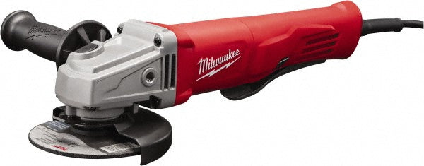 Milwaukee Tool 6141-31 Corded Angle Grinder 4-1/2" Wheel Dia, 12,000 RPM, 5/8-11 Spindle