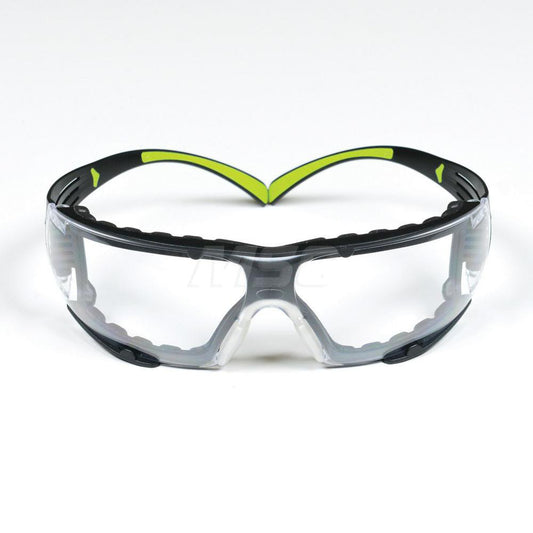 3M 7100112131 Safety Glass SecureFit, Clear Lenses, Anti-Fog & Anti-Scratch, ANSI Z87.1-2015