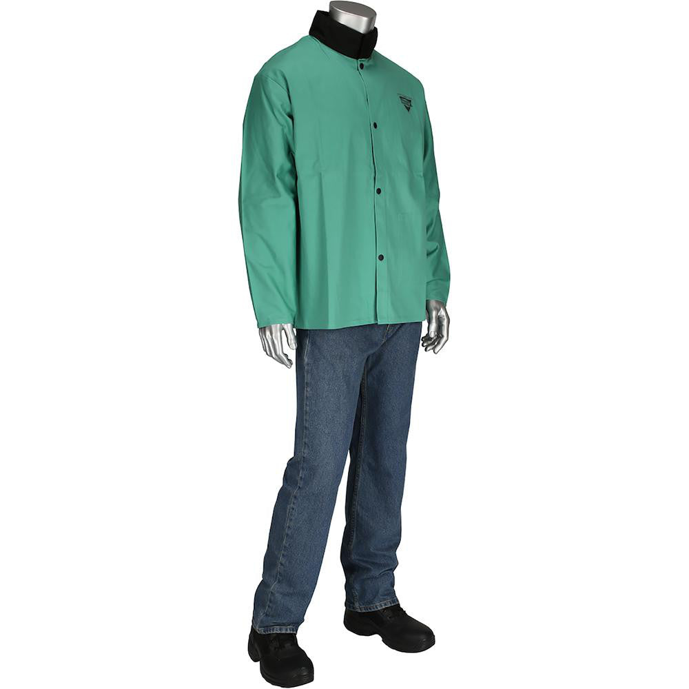 PIP 7050/XL Jacket Fire-Resistant & Welding, Size X-Large, Cotton