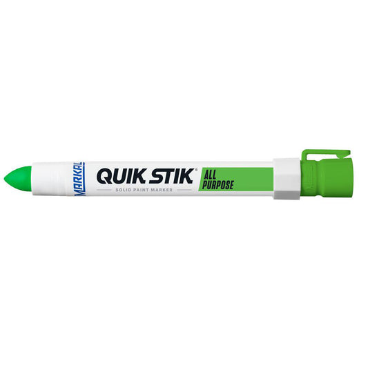 Markal 61042 Solid Paint Marker Fluorescent Green, Bullet Tip