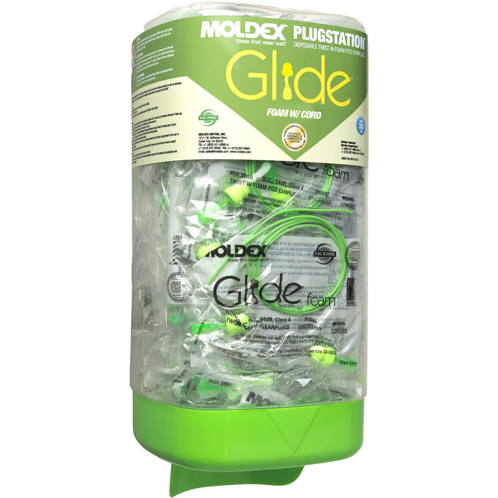 Moldex 6883 Earplug Dispensers & Refills Type No Roll Twist-In  Dispenser Material Plastic  Plug Material Foam  Earplugs Included Earplugs Included  Plug Shape Pod  Noise Reduction Rating (dB) 30.00
