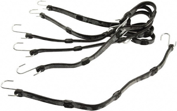 Erickson Manufacturing 06724 Adjustable Bungee Strap Tie Down S Hook, Non-Load Rated