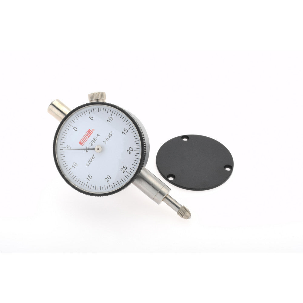 SPI CMS160714020 1/4" Range, 0-25-0 Dial Reading, 0.0005" Graduation Dial Drop Indicator