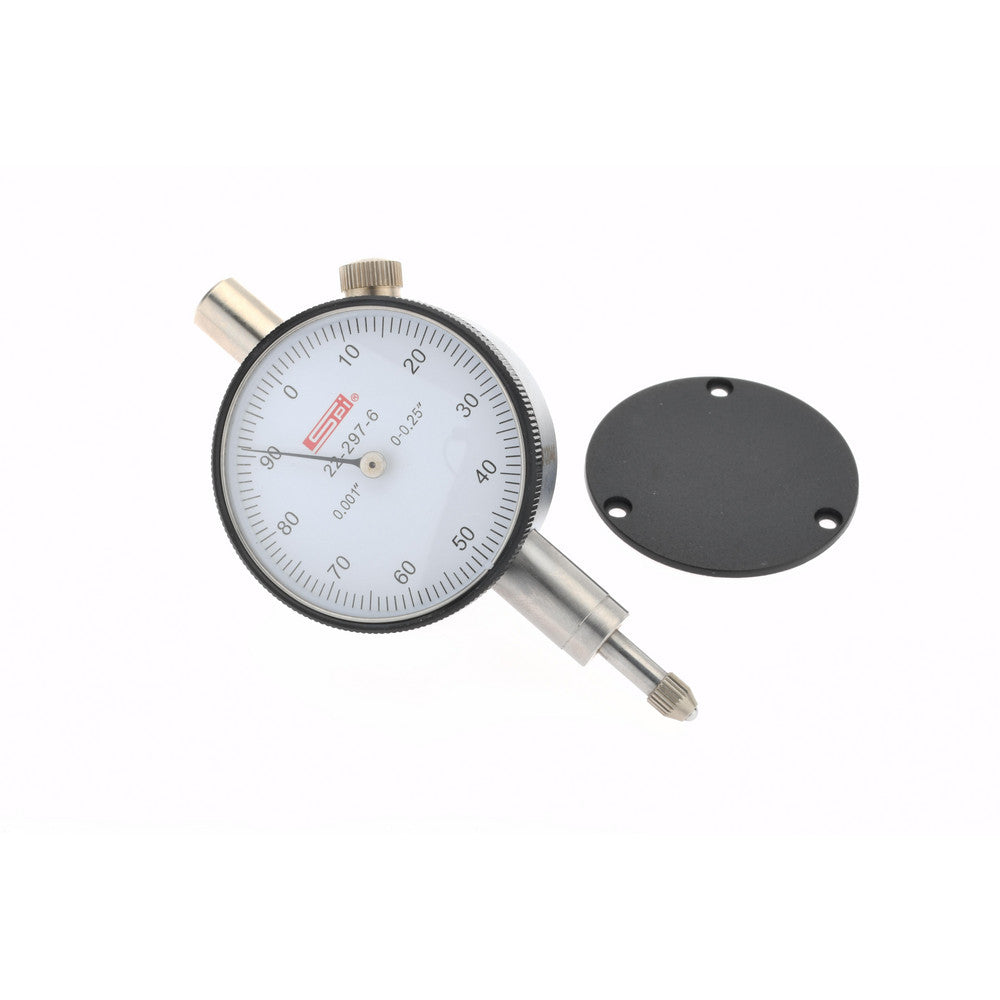 SPI CMS160714033 1/4" Range, 0-100 Dial Reading, 0.001" Graduation Dial Drop Indicator