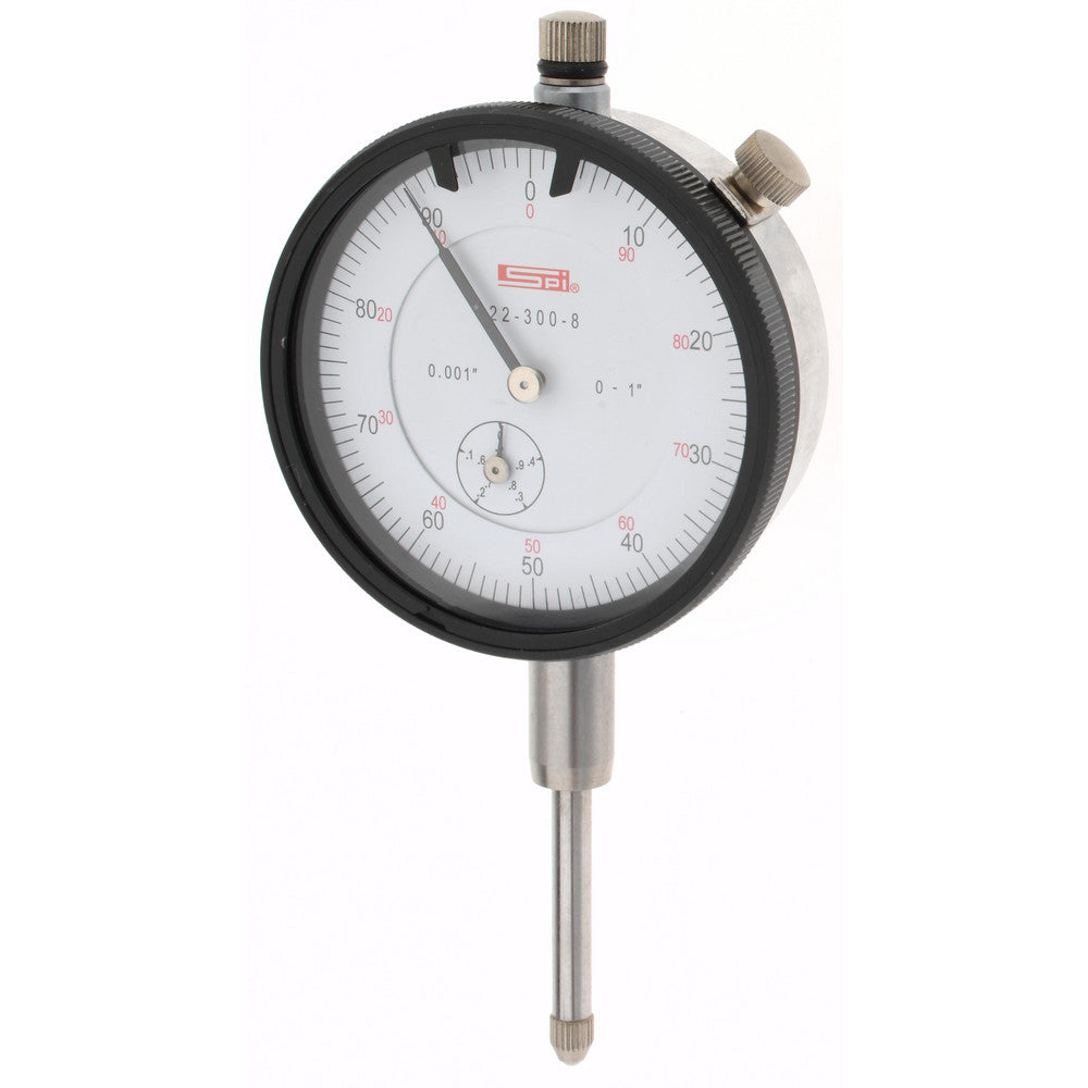 SPI CMS160714028 1" Range, 0-100 Dial Reading, 0.001" Graduation Dial Drop Indicator
