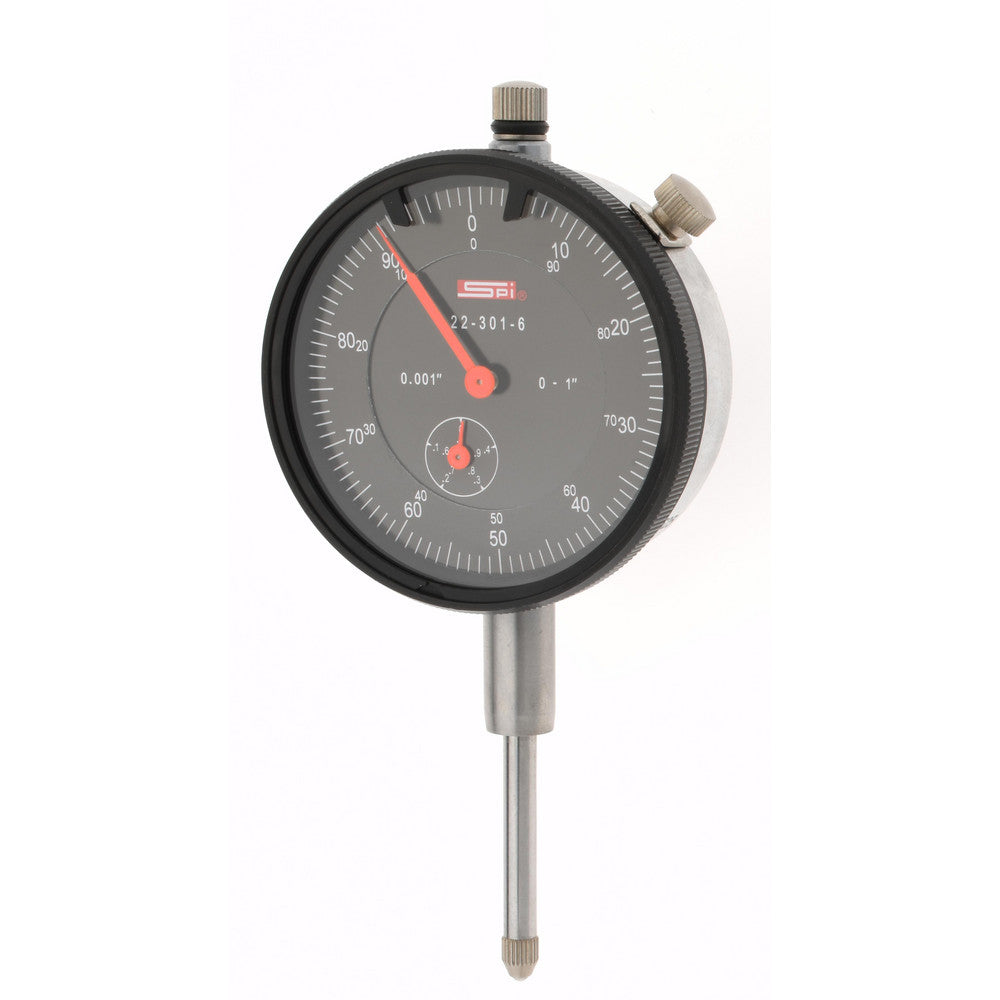 SPI CMS160725092 1" Range, 0-100 Dial Reading, 0.001" Graduation Dial Drop Indicator