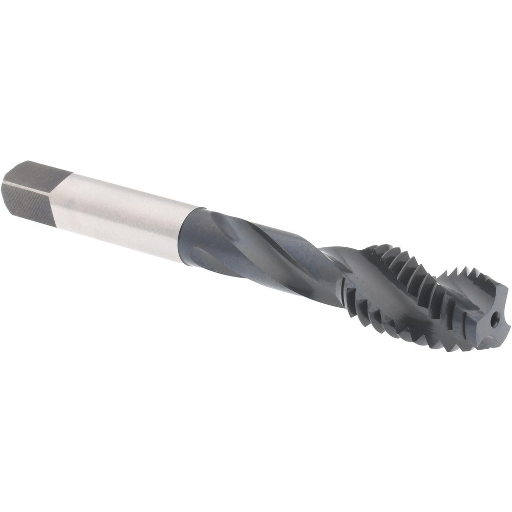 Accupro T1634525 Spiral Flute Tap 7/16-14, 3 Flute, Modified Bottoming, 2 & 2B Class of Fit, Vanadium High Speed Steel, Oxide Finish