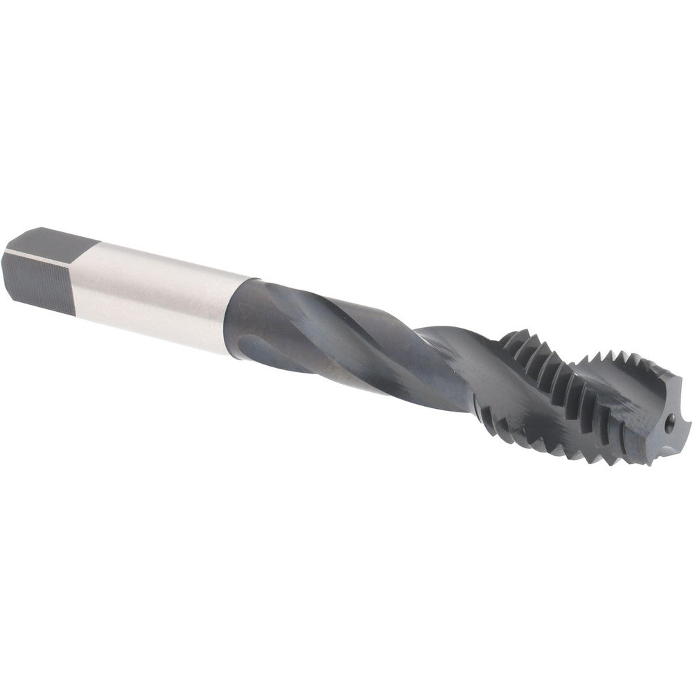 Accupro T1697506 Spiral Flute Tap M12 x 1.75, 3 Flute, Modified Bottoming, 6H Class of Fit, Vanadium High Speed Steel, Oxide Finish