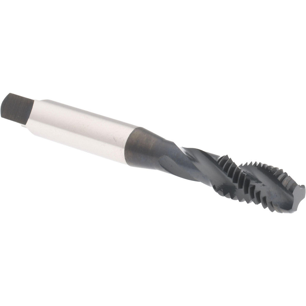 Accupro T1697365 Spiral Flute Tap M8 x 1.25, 3 Flute, Modified Bottoming, 6H Class of Fit, Vanadium High Speed Steel, Oxide Finish