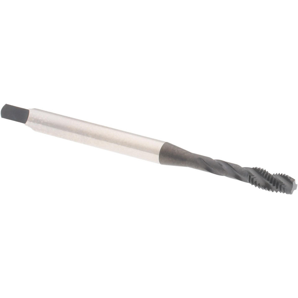Accupro T1697203 Spiral Flute Tap M3 x 0.50, 3 Flute, Modified Bottoming, 6H Class of Fit, Vanadium High Speed Steel, Oxide Finish