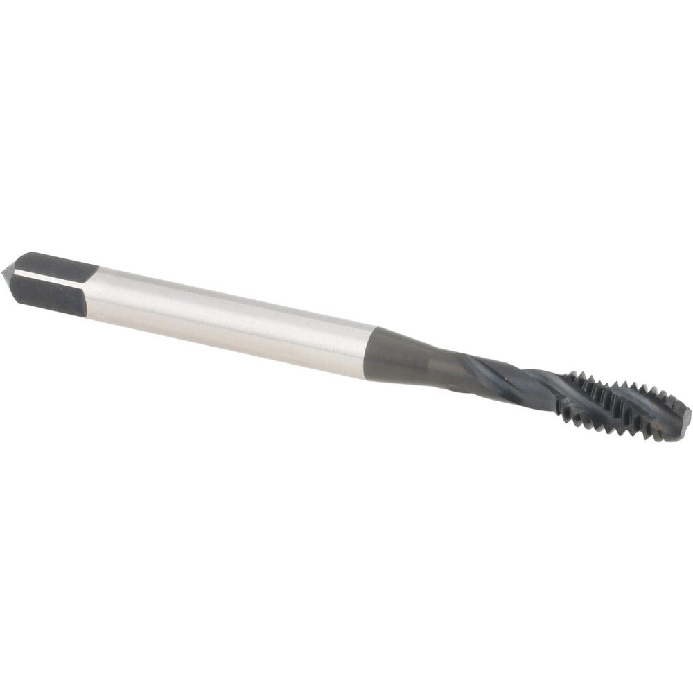 Accupro T1634282 Spiral Flute Tap #8-32, 3 Flutes, Bottoming, 2/3B Class of Fit, Vanadium High Speed Steel, Oxide Coated