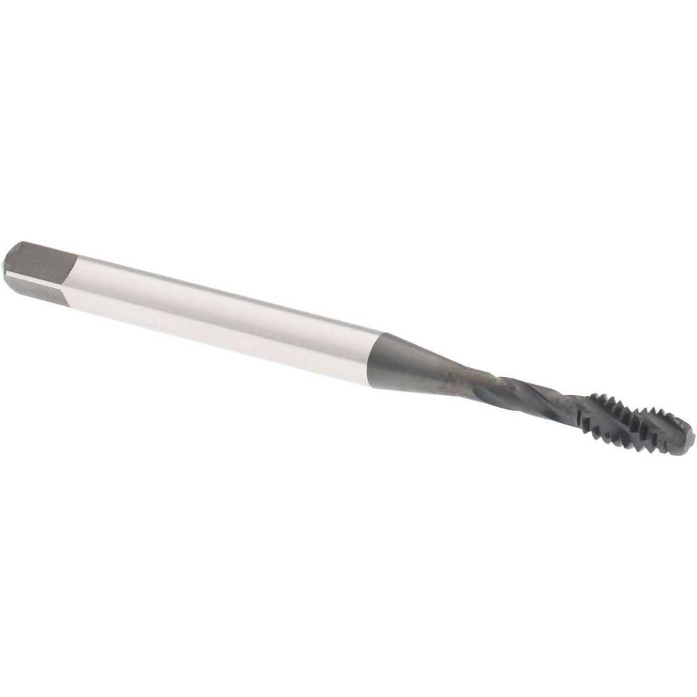 Accupro T1634163 Spiral Flute Tap #4-40, 3 Flute, Bottoming, Vanadium High Speed Steel, Oxide Finish