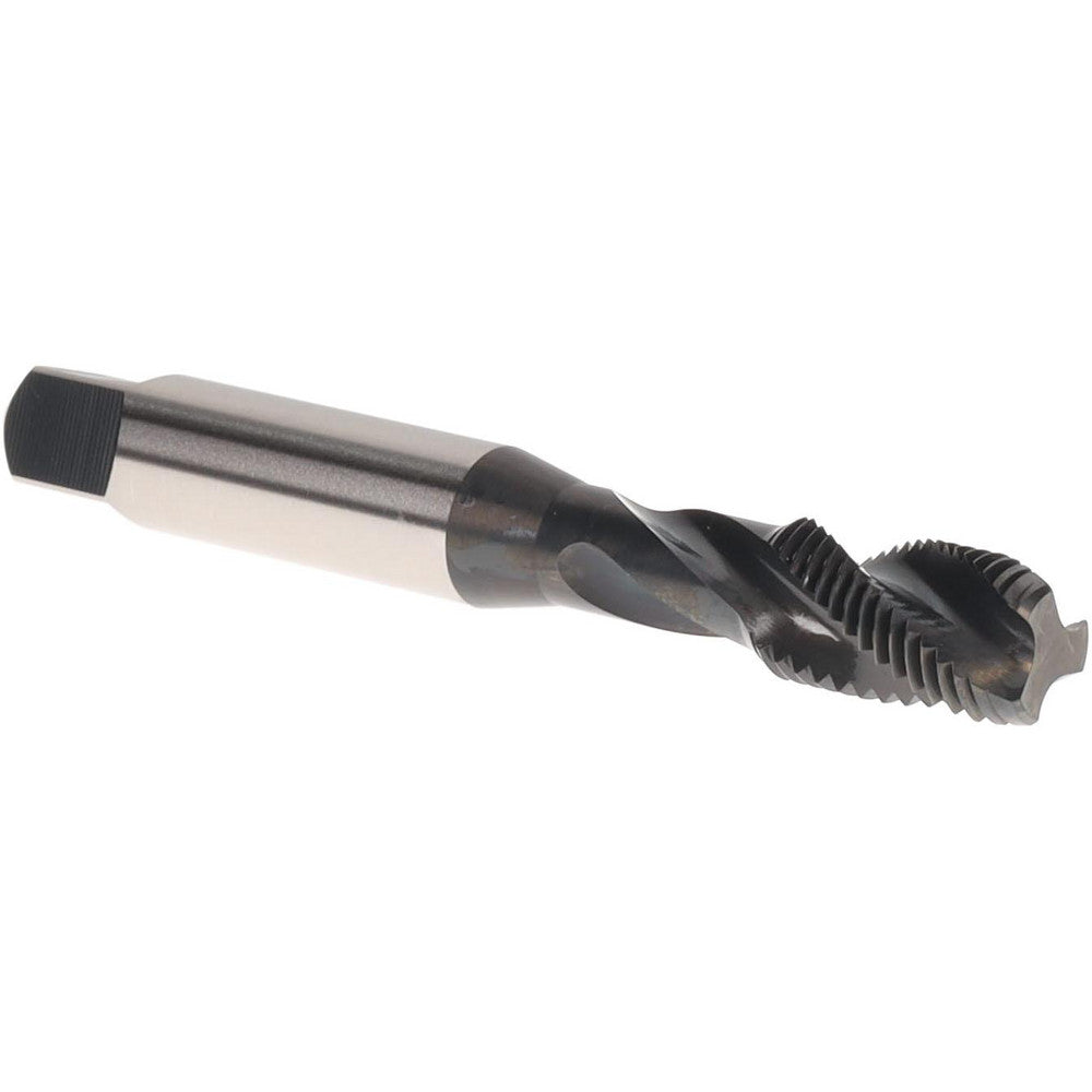 Accupro T1634503 Spiral Flute Tap 3/8-24, 3 Flutes, Bottoming, 2/3B Class of Fit, Vanadium High Speed Steel, Oxide Coated