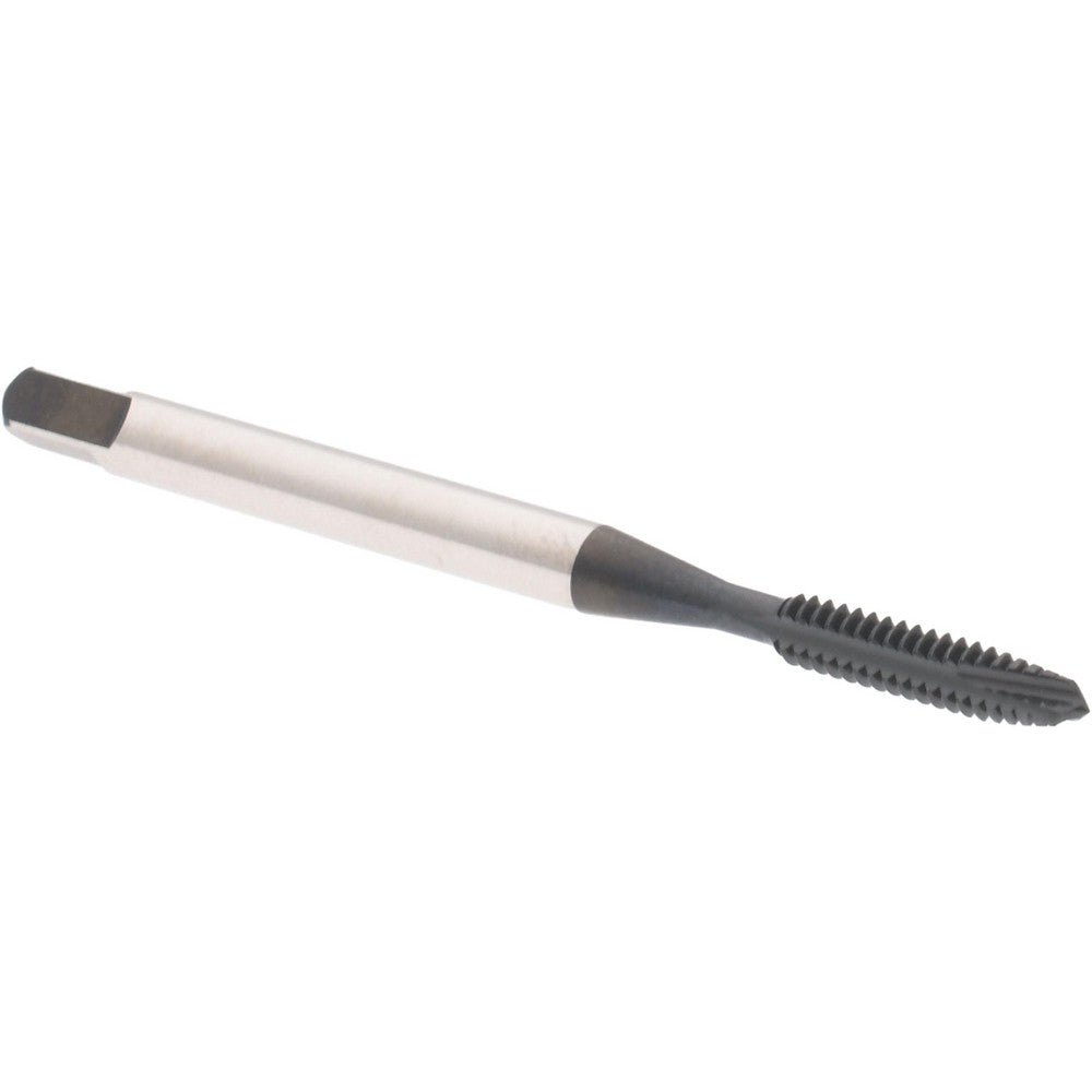 Accupro T1640163 Spiral Point Tap #4-40, 3 Flutes, Plug, Vanadium High Speed Steel, Oxide Finish