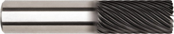 Kennametal 6167536 Corner Radius End Mill 1" LOC, 0.38 mm Radius, 9 Flutes, Solid Carbide