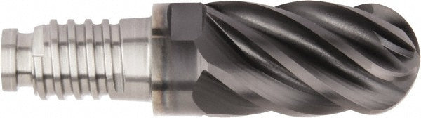 Kennametal 6072150 1" Mill Dia, 1-1/2" LOC, Solid Carbide Ball End Mill Head