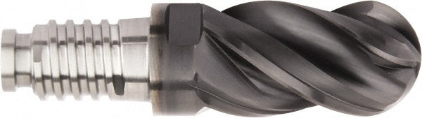 Kennametal 6072413 16mm Mill Diam, 24mm LOC, Solid Carbide Ball End Mill Head