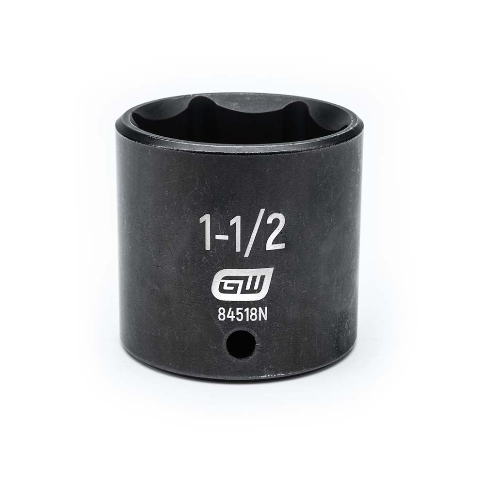 GEARWRENCH 84518N Impact Socket 1/2" Drive, 1-1/2" Socket, Hex Drive