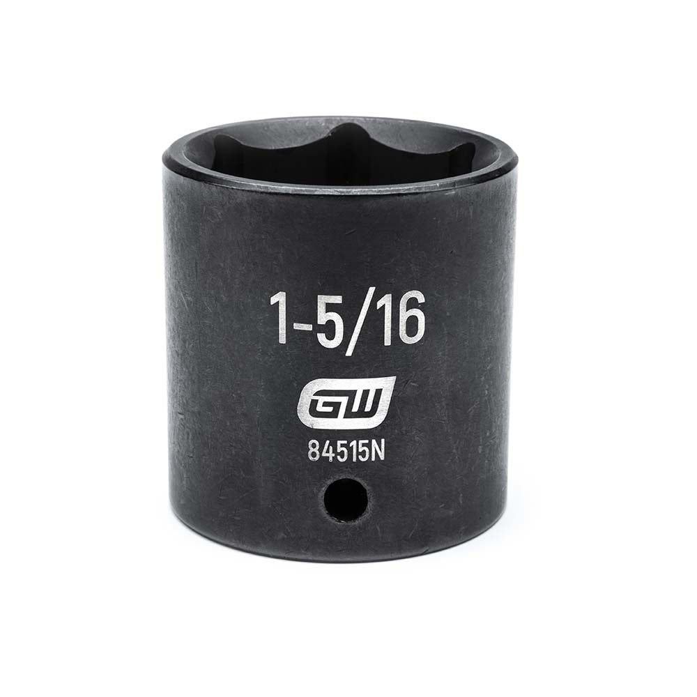 GEARWRENCH 84515N Impact Socket 1/2" Drive, 1-5/16" Socket, Hex Drive