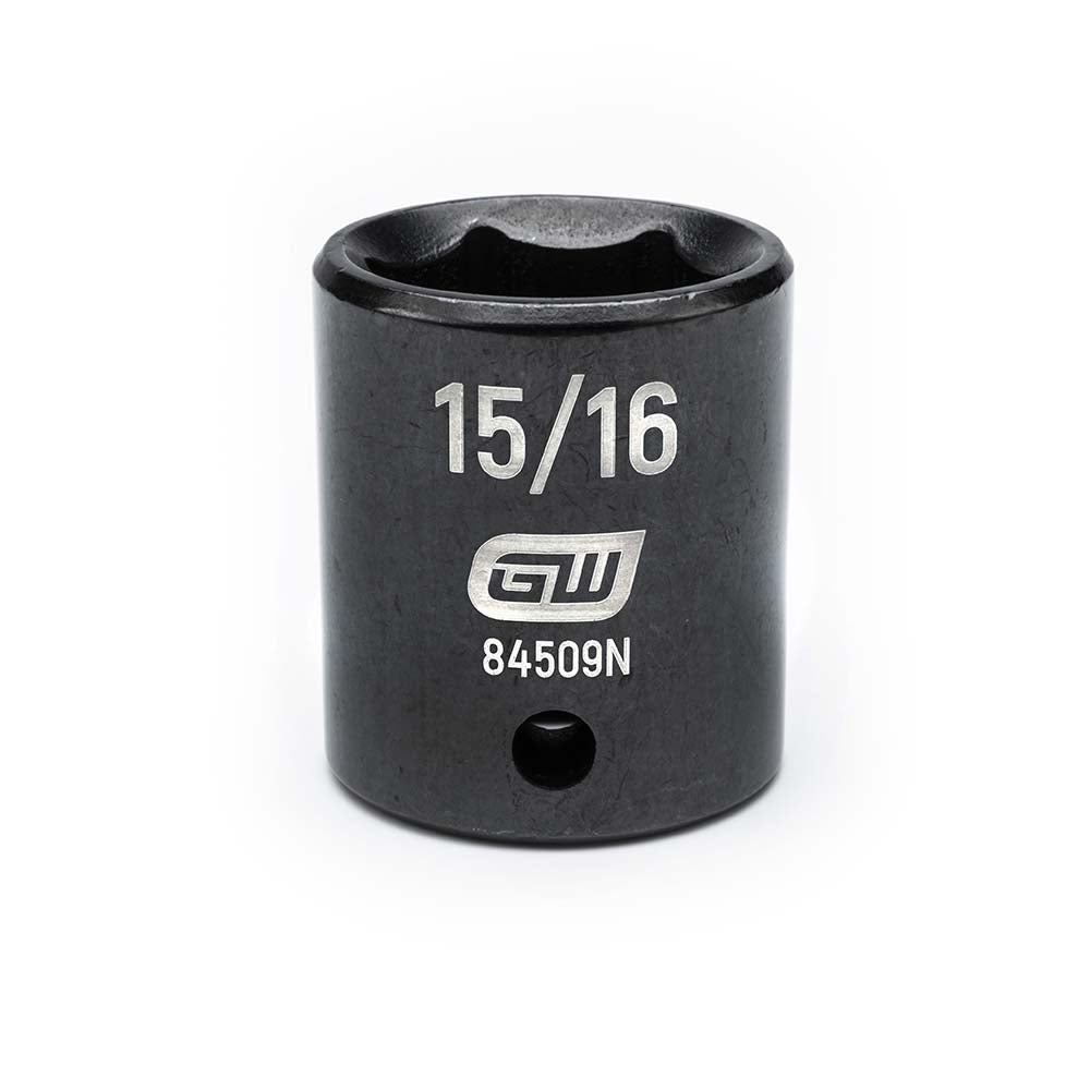 GEARWRENCH 84509N Impact Socket 1/2" Drive, 15/16" Socket, Hex Drive